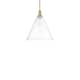 Option Brushed Brass / Clear