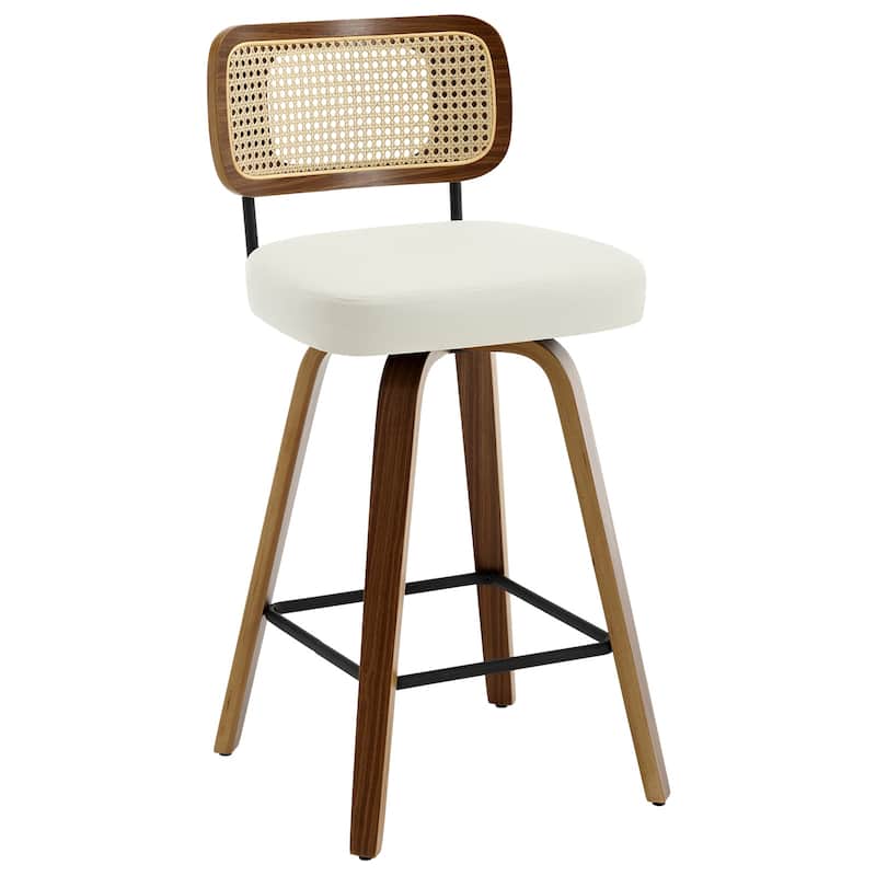 26"/29" Swivel Bar Stools/ Counter Stools with Bentwood Legs