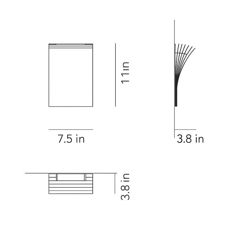 "Page Turn" LED Wall Sconce