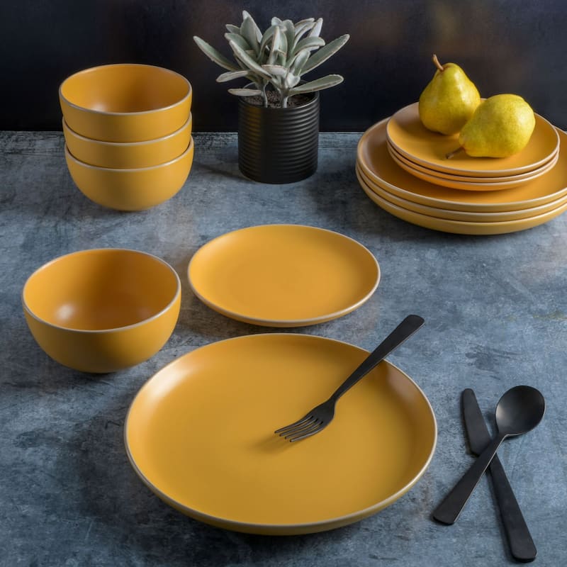 Gibson Home Rockaway 12pc Dinnerware set