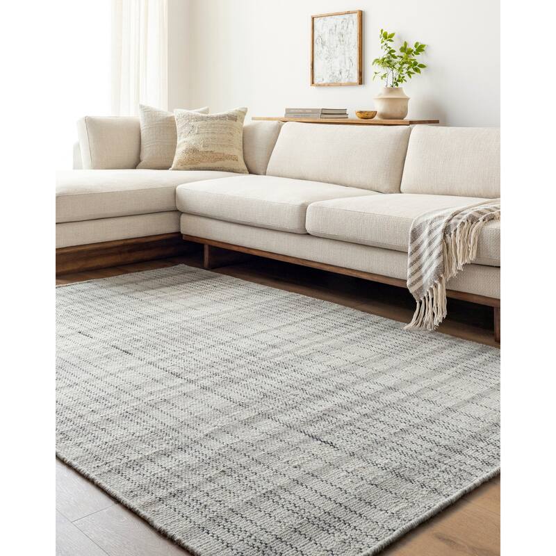 Livabliss Transitional Mardin Checkered Area Rug