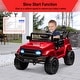 preview thumbnail 11 of 33, Electric Car for Kids, 12V Ride on Truck Car with Remote Control