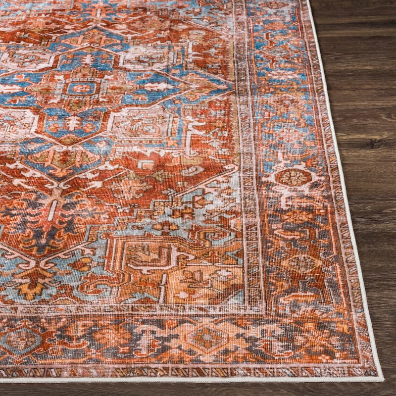 Livabliss Giustina Persian Machine Washable Area Rug