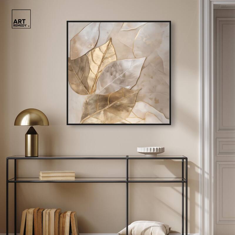 Golden Boughs Canvas by Art Remedy