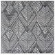 preview thumbnail 36 of 70, SAFAVIEH Amsterdam Malinda Modern Rug 6'7" Square - Dark Grey/Light Grey - Square