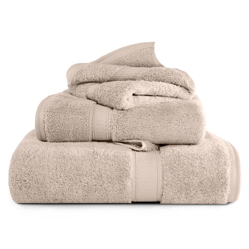 Superior Egyptian Cotton Pile Heavyweight 3-Piece Towel Set