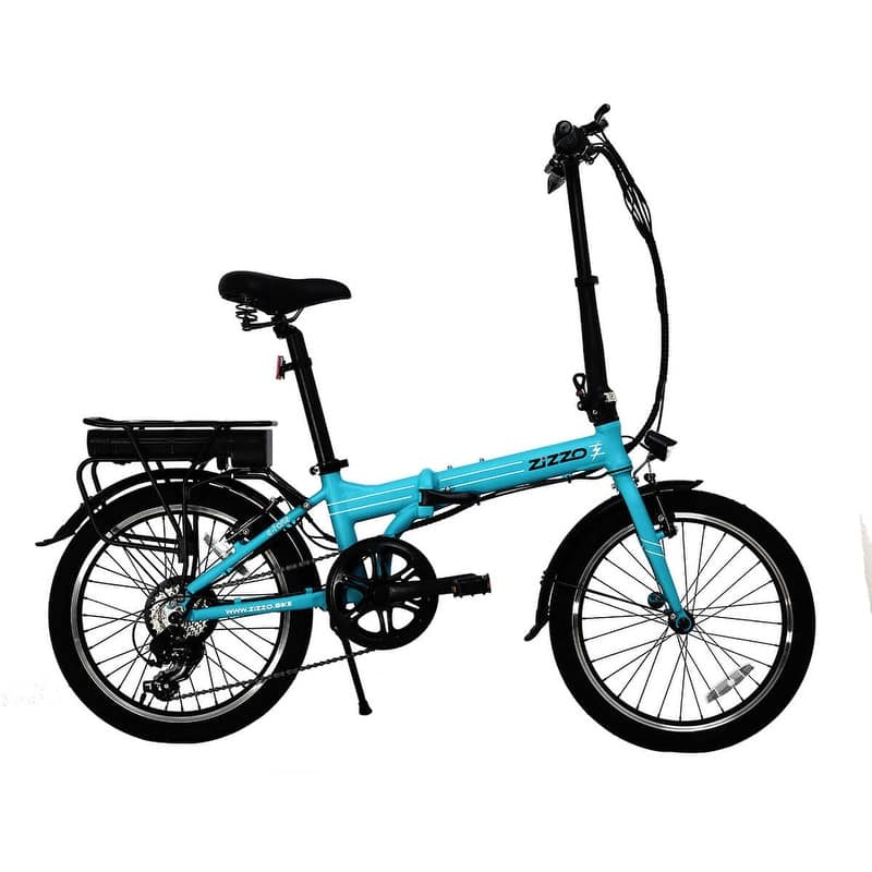 Zizzo Forte 7-speed Aluminum Folding Electric Bike