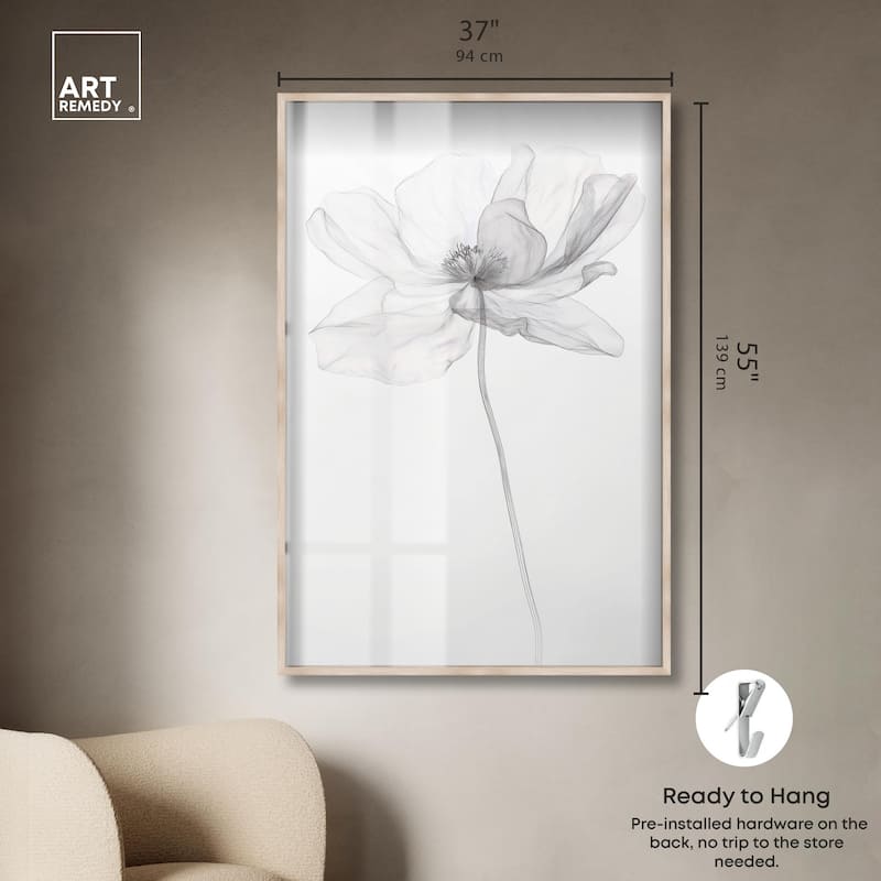 Fragile Beauty I Shadowbox by Art Remedy