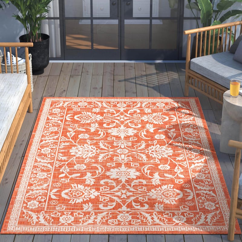 Well Woven Lia Delphi Persian Oriental Indoor Outdoor Area Rug