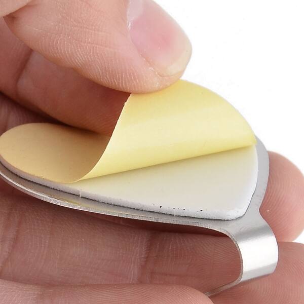 Shop Closet Stainless Steel Heart Design Self Adhesive Clothes Coat Hanger Hook 8 Pcs Silver 1 9 X 1 5 X 0 7 L W T Overstock 29306751