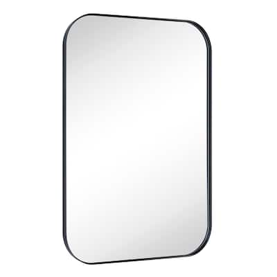 TEHOME Mid-Century Modern Chic Metal Rounded Wall Mirrors