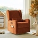 preview thumbnail 28 of 42, Remo Modern Electric Waterproof Nursery Swivel Glider Recliner with Built-in Nightlight and USB ports by HULALA HOME Rooibos