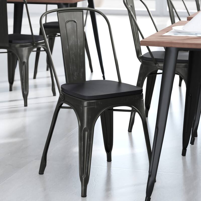 All-Weather Commercial Stack Chair & Poly Resin Seat
