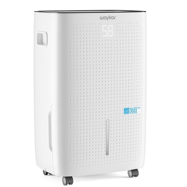 slide 2 of 9, Waykar 150-Pint Energy Star Rated Dehumidifier for Rooms up to 7,000 Square Feet Sq. Ft