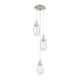 Option Striped Clear / Brushed Satin Nickel