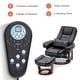 preview thumbnail 24 of 29, MCombo Swivel Recliner with Ottoman, Vibration Massage Lumbar Pillow