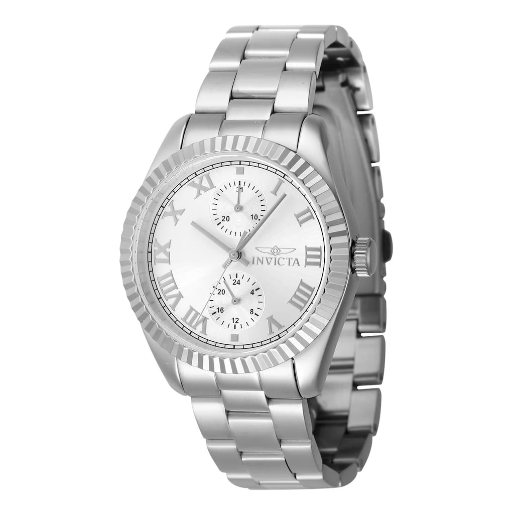 Invicta Women's 47435 Specialty Quartz Multifunction Silver Dial Watch