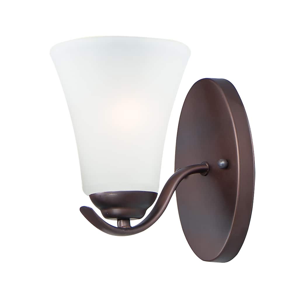 Vital 1-Light 5.5" Wide Oil Rubbed Bronze Vanity Light