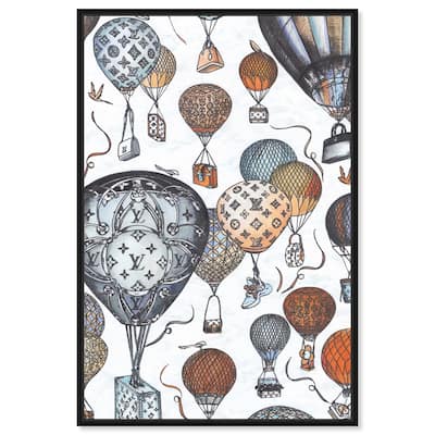 Doll Memories - Fashion Balloons Canvas by Art Remedy