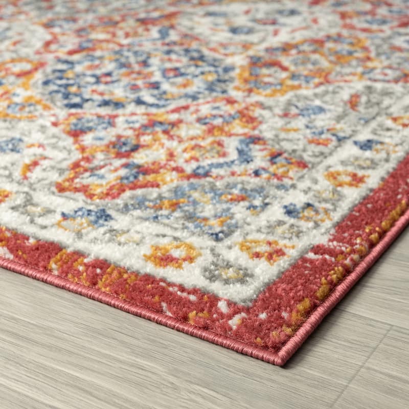 Chesney Bohemian & Eclectic Floral Indoor Area Rug