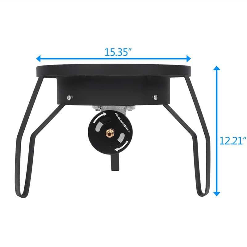 Outdoor Furnace Cooking Stove 200,000 BTU Output High Pressure Gas Cooker