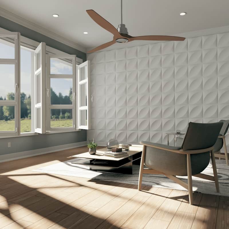 11 7/8"W x 11 7/8"H Malone EnduraWall Decorative 3D Wall Panel