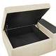 preview thumbnail 13 of 20, Sebastopol Boucle Fabric Storage Ottoman With Table and Casters by iNSPIRE Q Modern