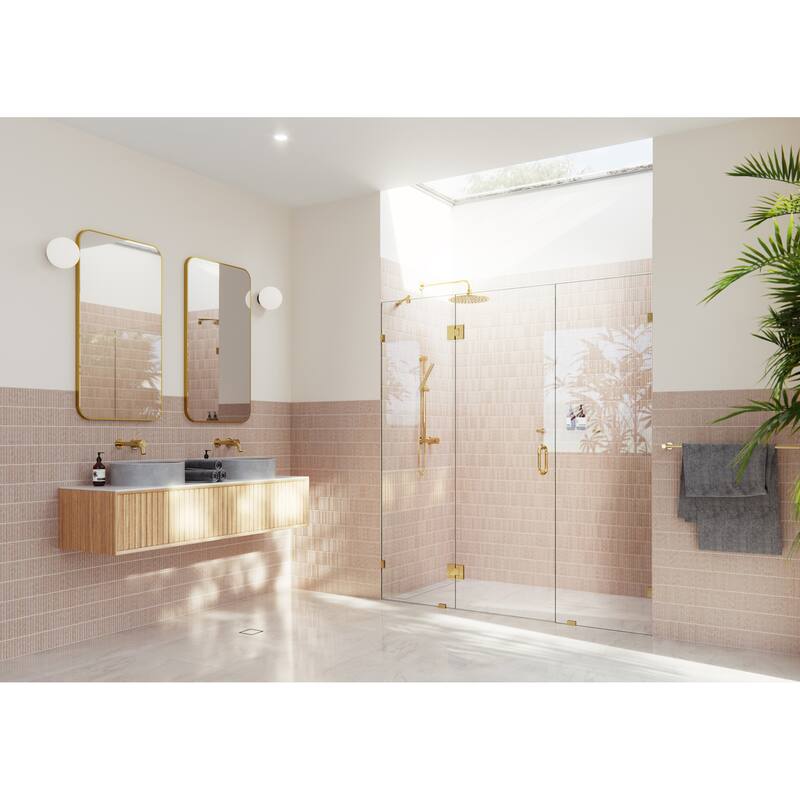 Glass Warehouse GHF-71.5 Stellar 78" High x 71-1/2" Wide Hinged