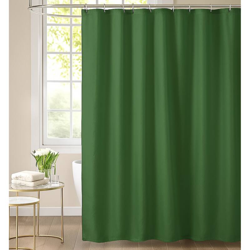 70" x 72" - Sage Green PEVA Shower Curtain Liner Waterproof - Sage Green