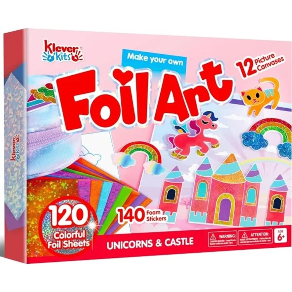 Foil Art Kit for Kids - Multicolor