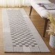 preview thumbnail 5 of 33, SAFAVIEH Handmade Genre Gunbritt Checkered Wool Rug