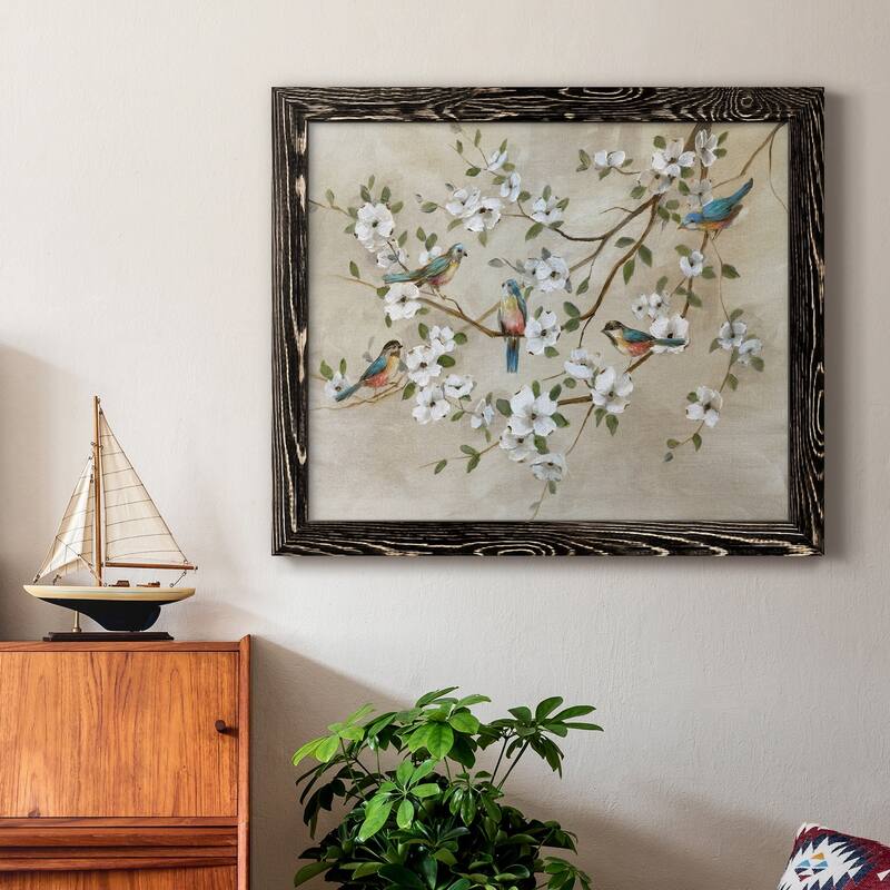 Birds of a Feather-Premium Framed Canvas - Ready to Hang