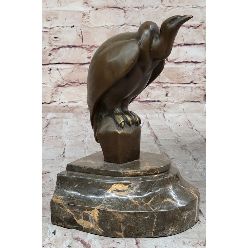 Hot Cast Bronze Abstract Modern Art Vulture Bird Sculpture Statue Figure
