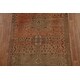 preview thumbnail 6 of 18, Geometric Tribal Heriz Persian Hallway Runner Rug Handmade Wool Carpet - 3'10" x 14'2"