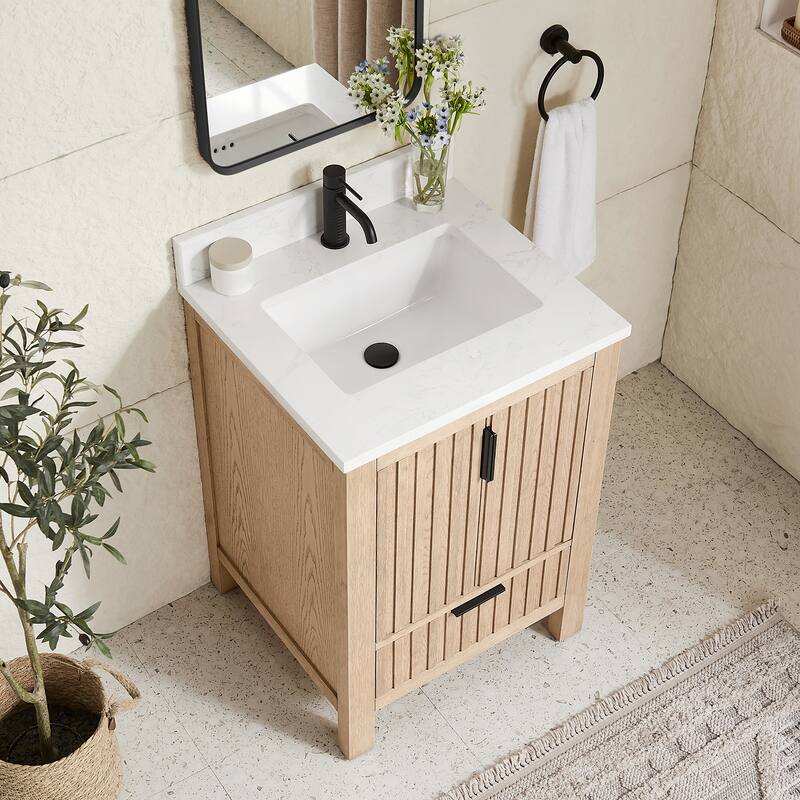 Shenzhen Bath Vanity with Composite Stone Top without Mirror