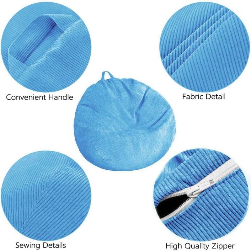 3 Ft Bean Bag Chair Cover (No Filler)