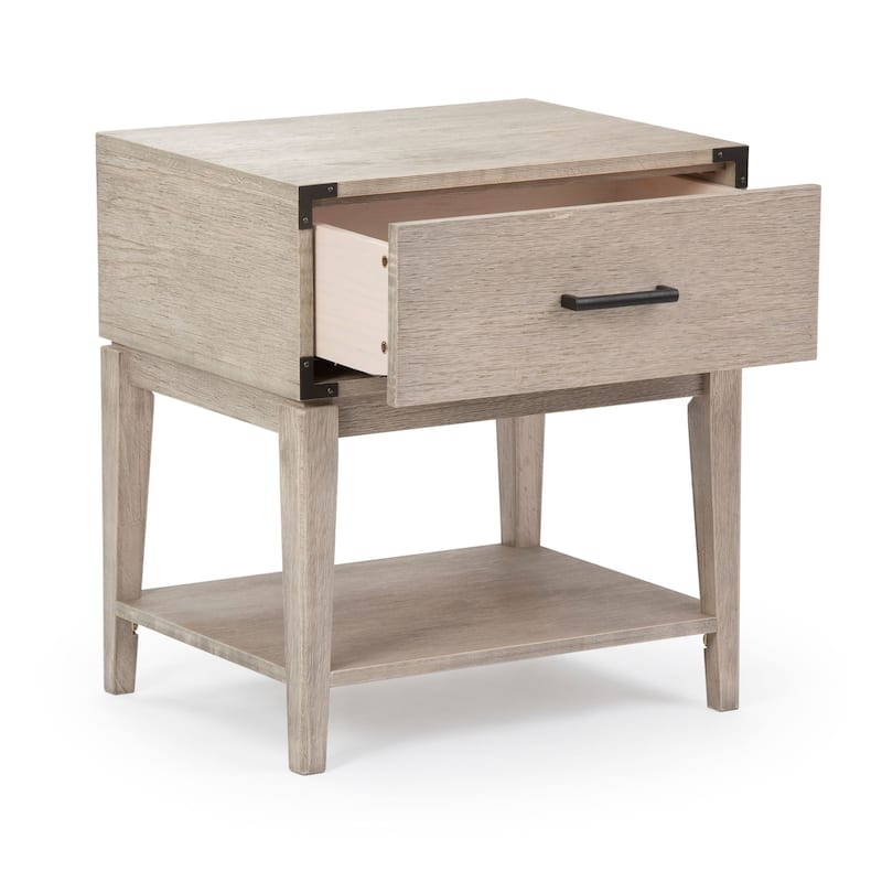 Plank and Beam Contempo Nightstand with 1 Drawer
