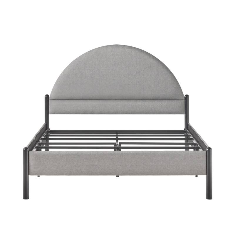 Middlebrook Designs Modern Arch Headboard Queen Bedframe