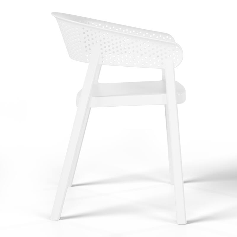 Frond and Form 4-Person Outdoor Round Dining Set
