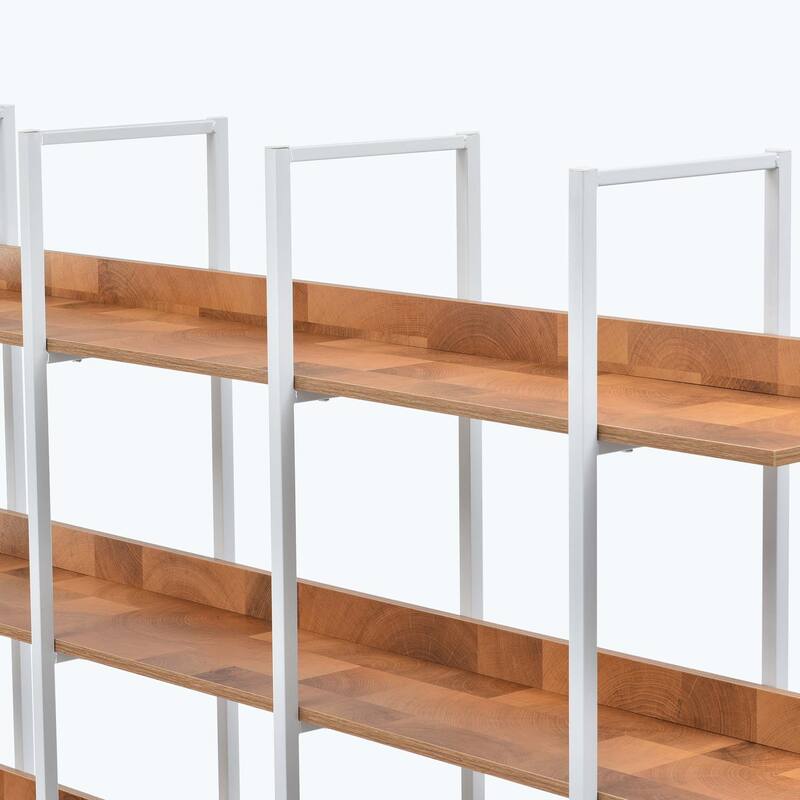 5 Tier Bookcase Home Office Open Bookshelf