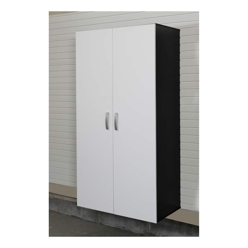 Flow Wall 8 Piece PVC Indoor Cabinet Deluxe Workstation