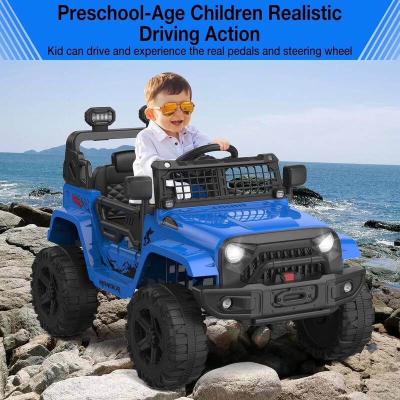 12V Ride Truck Car for Kids Electric Vehicles with Remote Control