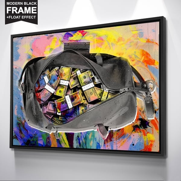 Shop Ikonick Secure The Bag Canvas Art Overstock 22120931