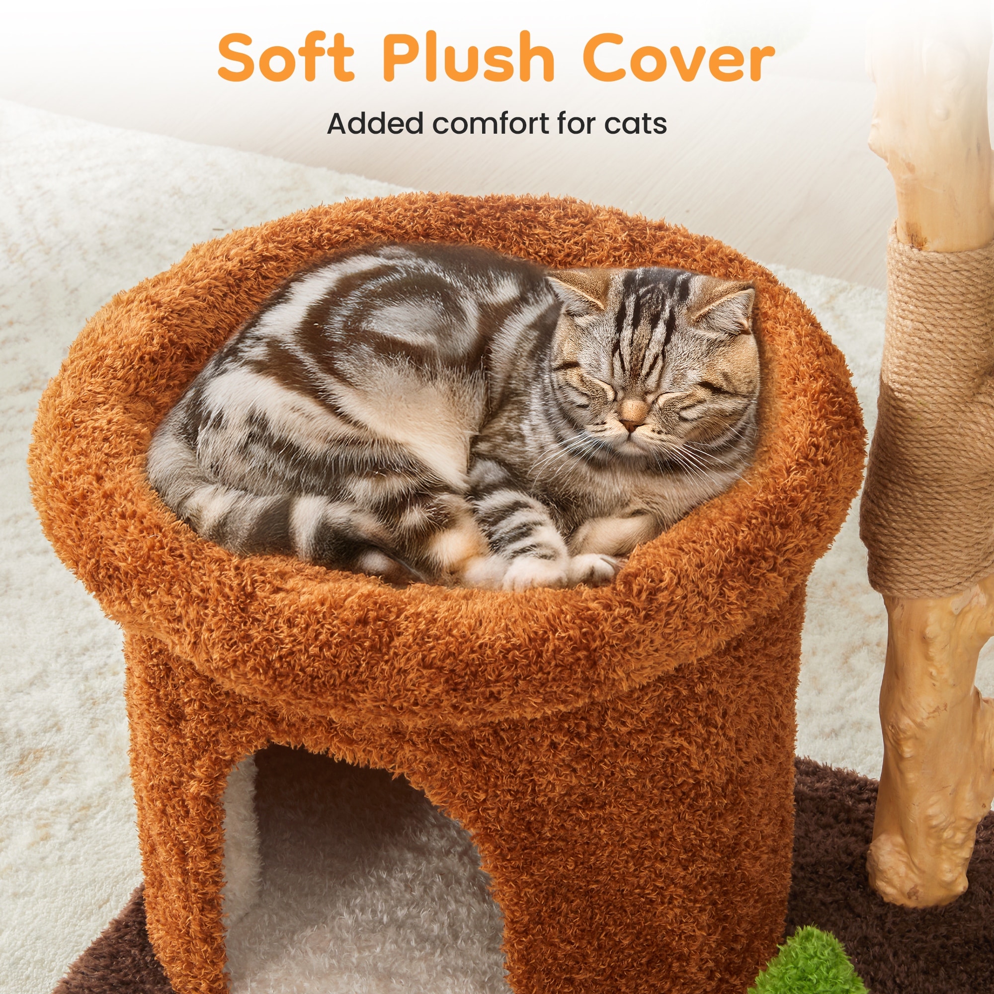 32-Inch Multi-Level Cute Cat Tree - On Sale - Overstock - 42983328
