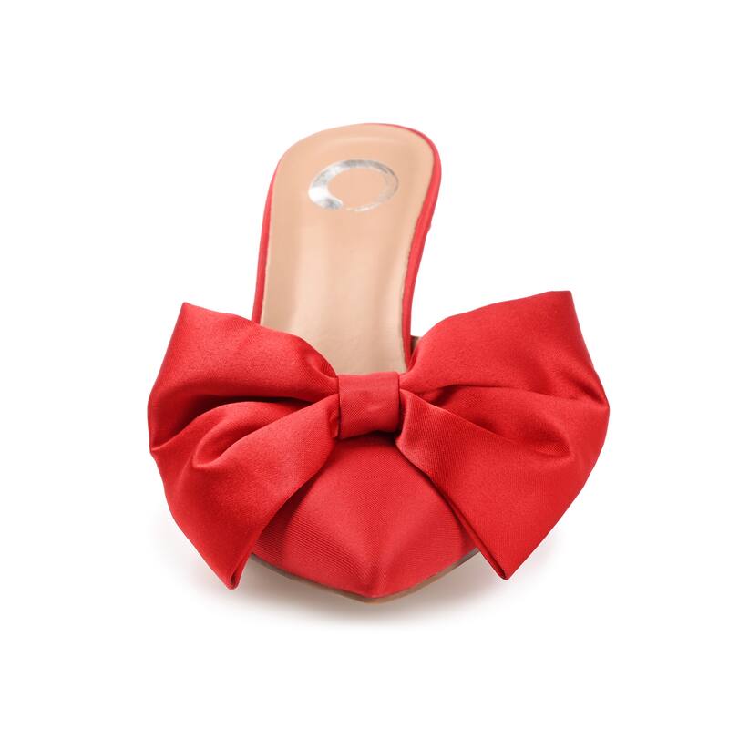 Journee Women's Tiarra Medium and Wide Width Evening Pumps - Medium - Red - 12