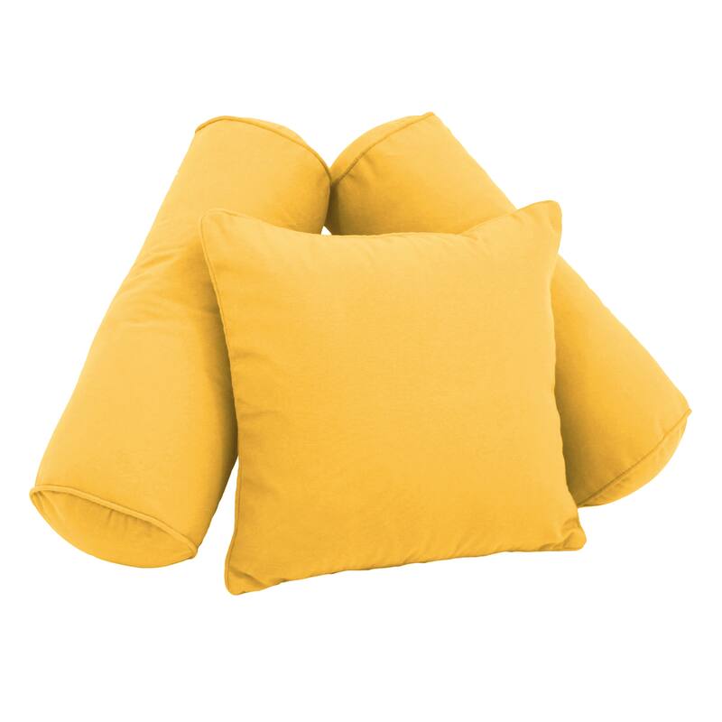 Twill 3-Piece Throw Pillow Set - Sunset