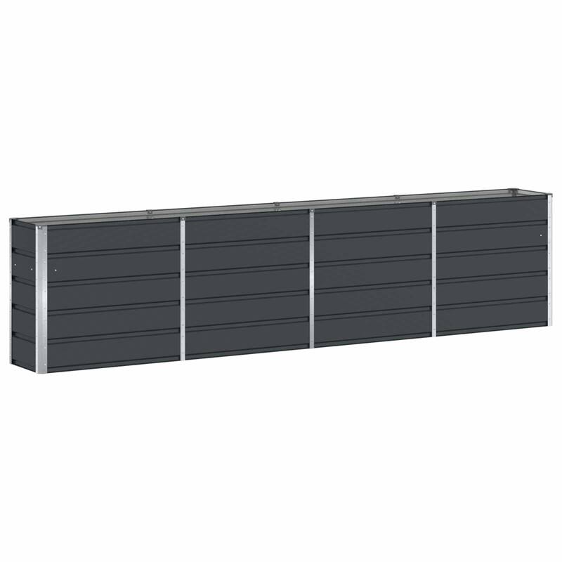 vidaXL Planter in Steel - 39.37 x 15.75 x 17.72"