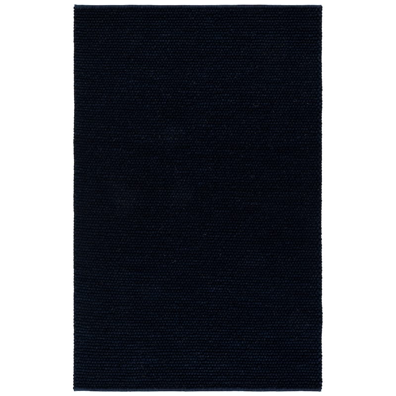 SAFAVIEH Handmade Natura Kinuko Wool Rug - 6' x 9' - Navy