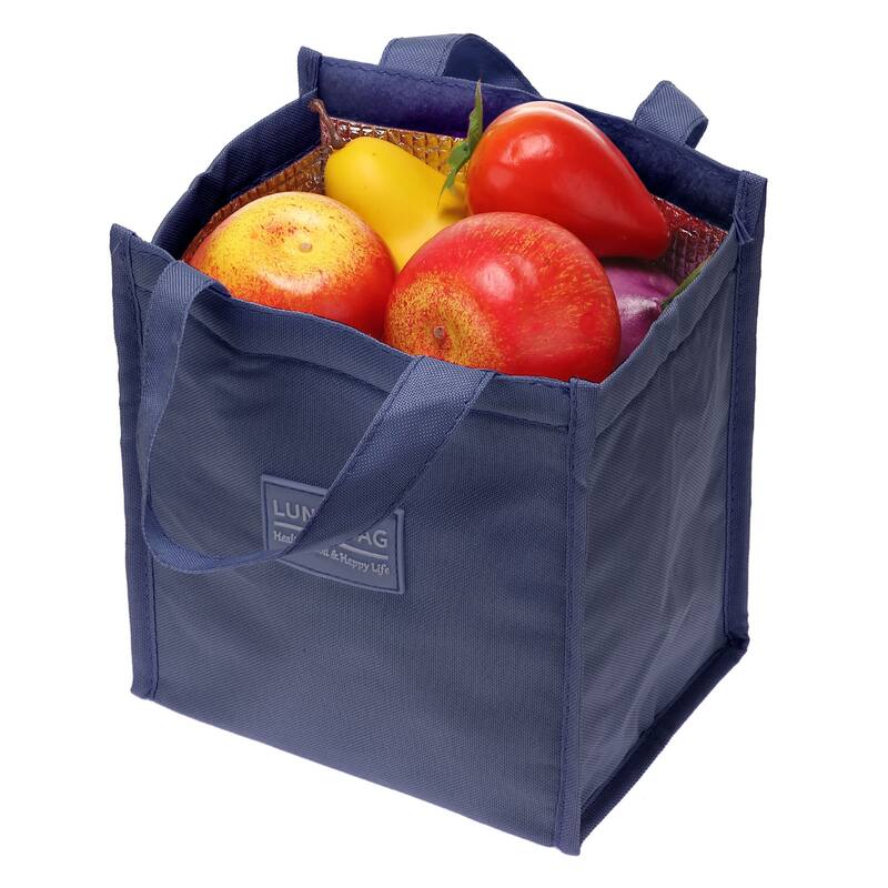 Insulated Lunch Bags, 2Pack 8"x5"x9" Portable Containers Bag