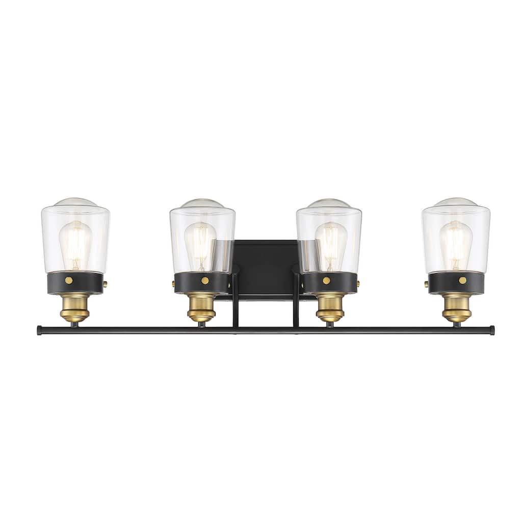 Savoy House Macauley 4 Light 32" Wide Bathroom Vanity Light
